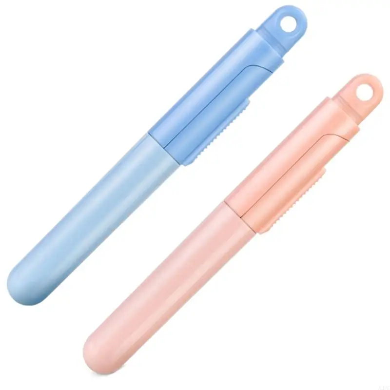 A3PC Pen Scissors with Covers Travel Safety Scissors Box Opener Folding Scissors Pocket Scissors Small Craft Scissors