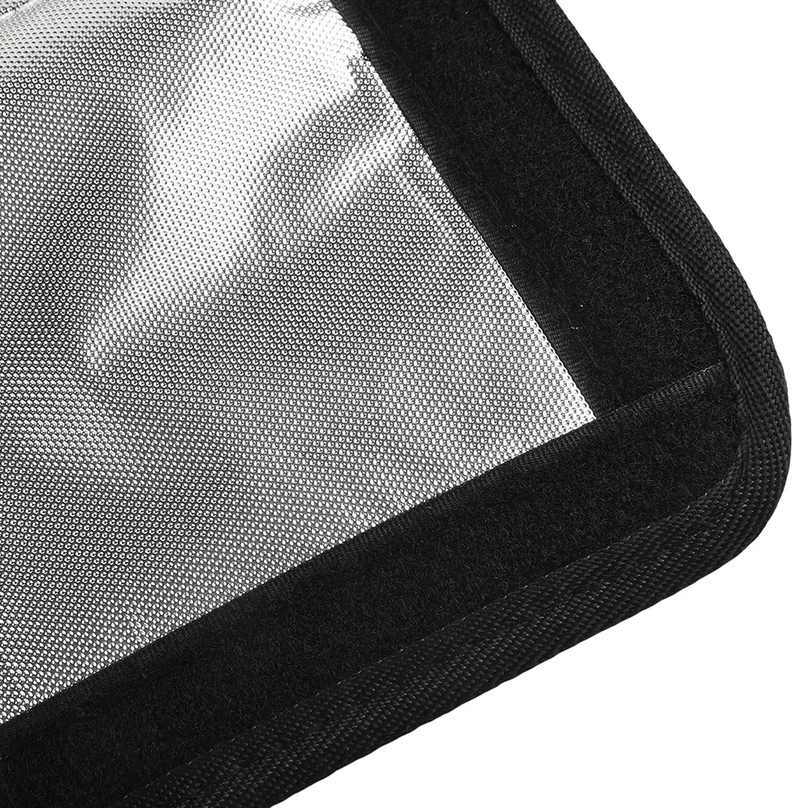 

Затеняющая подушка Солнцезащитный козырек для автофургона Солнцезащитный козырек 41*41 см Черный складной изолированный светоотражающий коврик для крыши автофургона Практичный