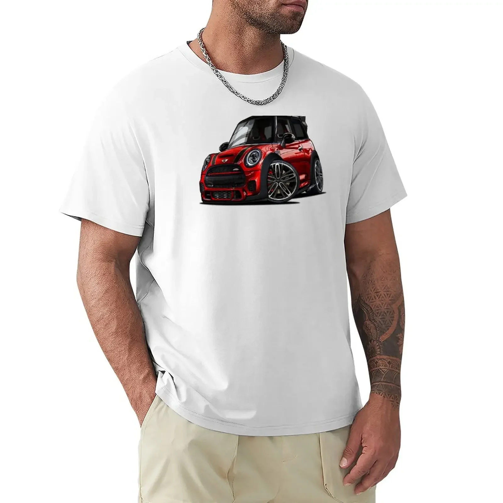 

MiniCooper Cooper T-Shirt vintage clothes boys whites summer top T-shirts for men cotton