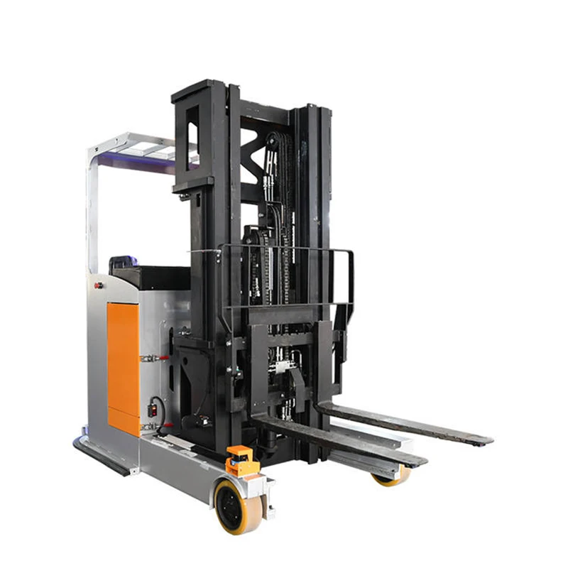 Forward Pallet Stacker Agv Warehouse Robot Wireless LAN Driverless Reach Truck Electric Lifting Fork AGV Forklift