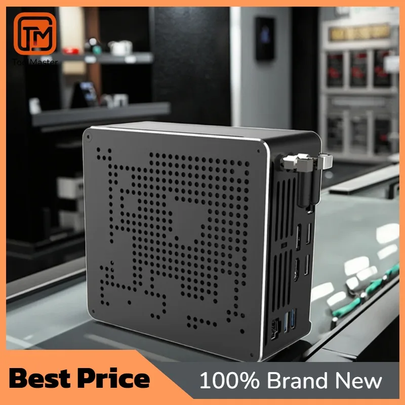 【New Arrival】R 10th Gen E-2176M Mini PC Dual LAN DP  Win10 Pro Gaming PC Desktop Computer