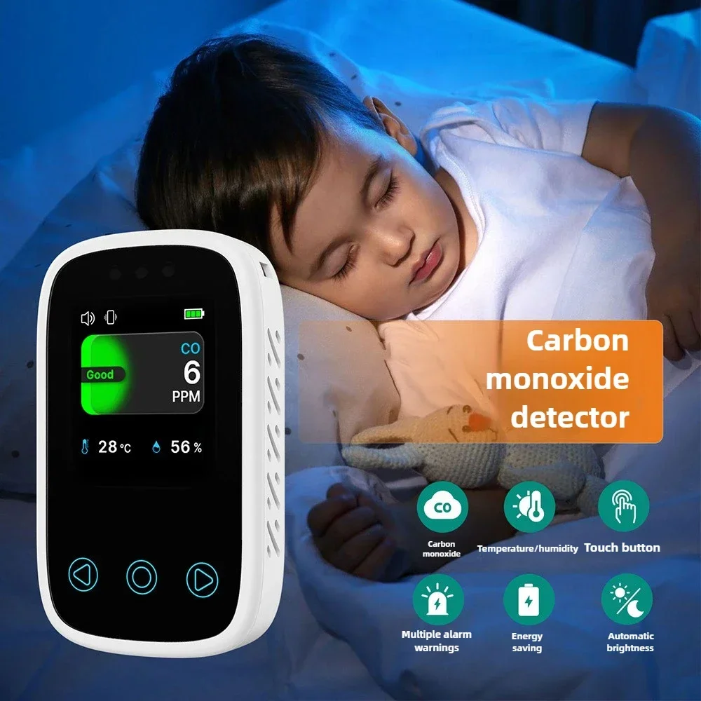 Diskon Besar Alarm Karbon Monoksida Mini 3 In 1 Deteksi Rumah Tangga Alarm Gas Batubara Sarang Lebah Detektor CO