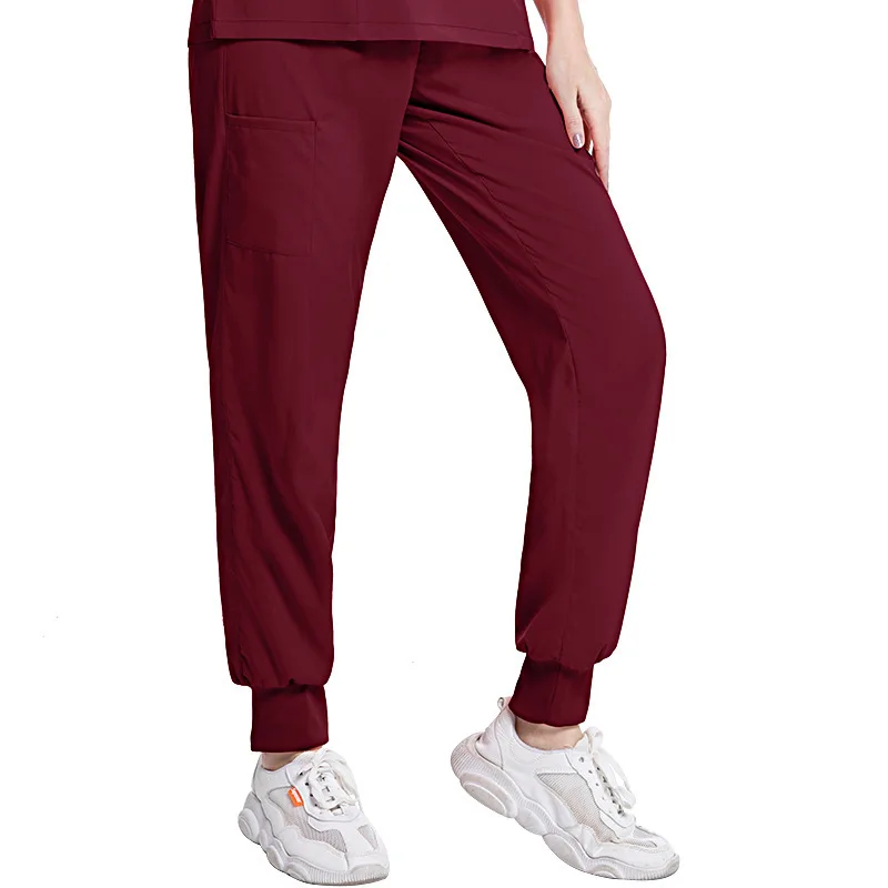 Medical Scrubs Bottoms pantaloni da lavoro da laboratorio chirurgico Unisex medico infermiere pantaloni uniformi dentista Pet Grooming uniformi abbigliamento da Jogging