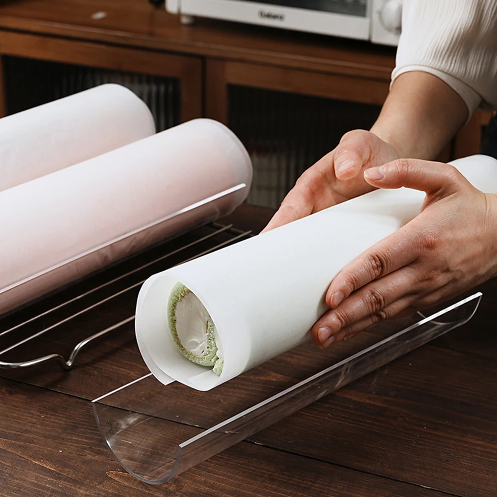 New Thickening Cake Roll Shaping Retainer Acrylic U-shaped Cake Mold Pastry Transparent Baking Tool