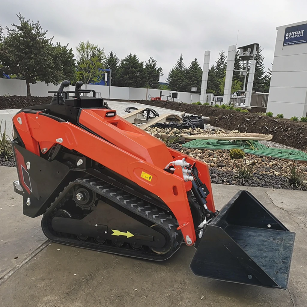 

Closed System 1000 1500mm Wide Small Skid Steer Loader Disel China Skid Steer Dingo Mini Skid Steer With Attachments