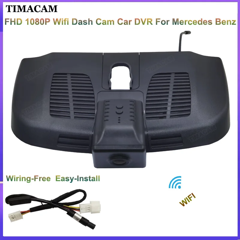 

FHD 1080P Dash Cam Car DVR for Mercedes Benz V Class w447 v200d v220d v250 v250d v300d EQV METRIS V Class Macor Polo 2014-2021