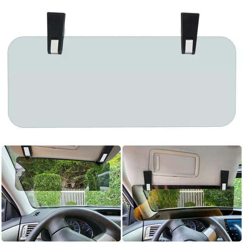 Car Visor Extender Windshield Sun Blocker Anti-Glare Weatherproof Sunvisor Extension Car 180-Degree Rotation Car Sun Blocker