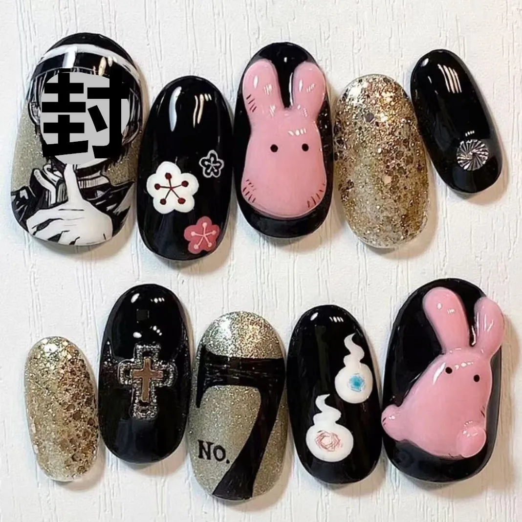 

TSC-270-370 Toilet-bound Hanako-kun ,みどりや, Anime Yashiro Nene 3d Nail Art Stickers Nail Stickers