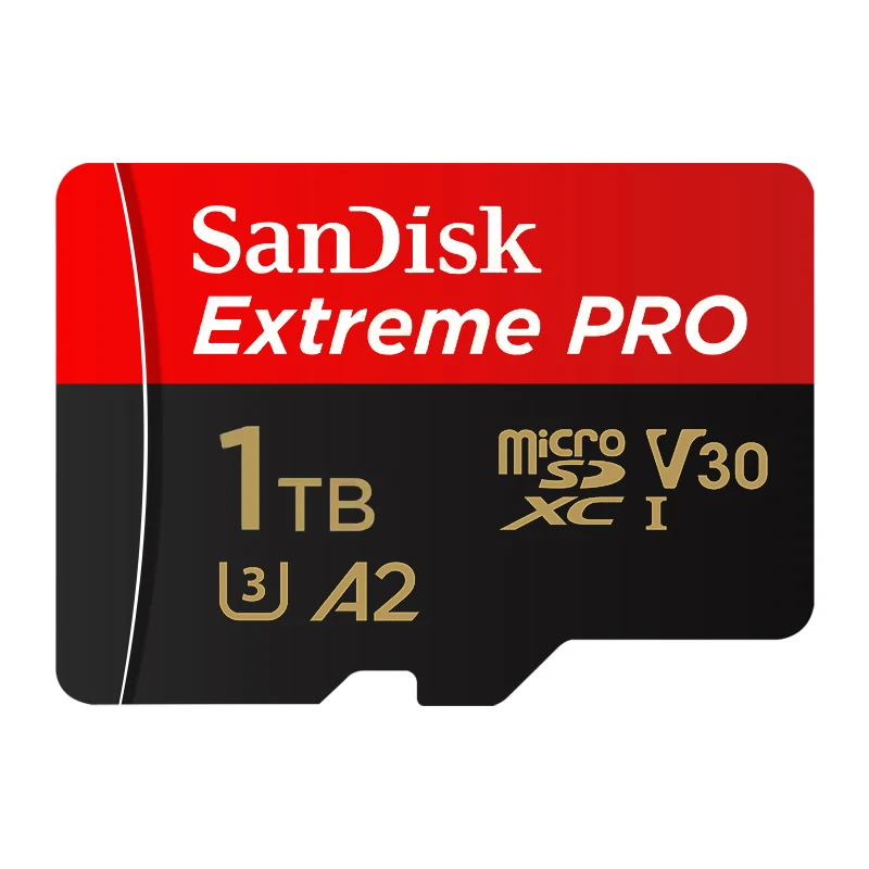 Carte mémoire SanDisk Microsd haute vitesse U3 C10 A2 V30 4K Extreme Pro carte Micro SD jusqu'à 200 Mb/s carte Flash TF pour appareil photo de téléphone
