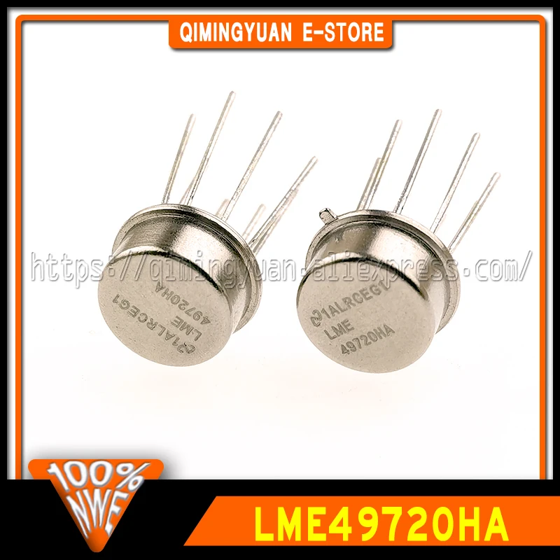 1~20PCS/LOT New and Original LME49720 Fever Gold Seal Double Op Amp Straight into TO-99 Brand Genuine LME49720HA