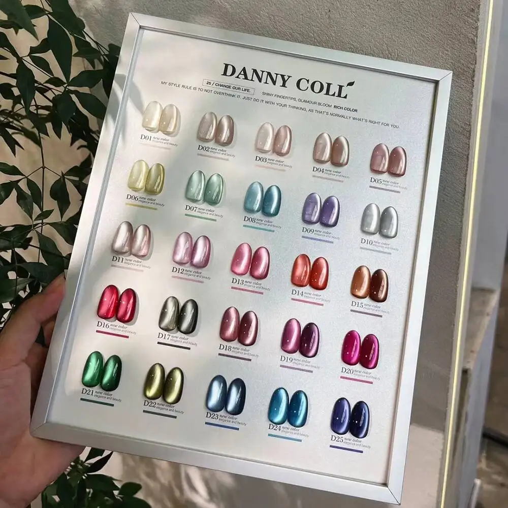 New Arrival 9D Magnetic Cat Eye Gel Nail Polish Set 25 Colors Nail UV Gel Varnish Soak Off Gelpolish Nail Art Lacque Primer 15ml