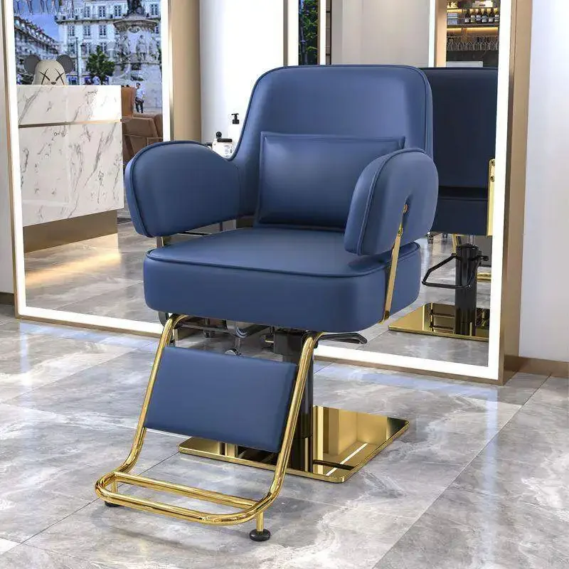 Barbershop Salon Barber Chair Reception Office Barber Chair Tattoo Recliner Cadeira Barbeiro Profissional Commercial Furniture