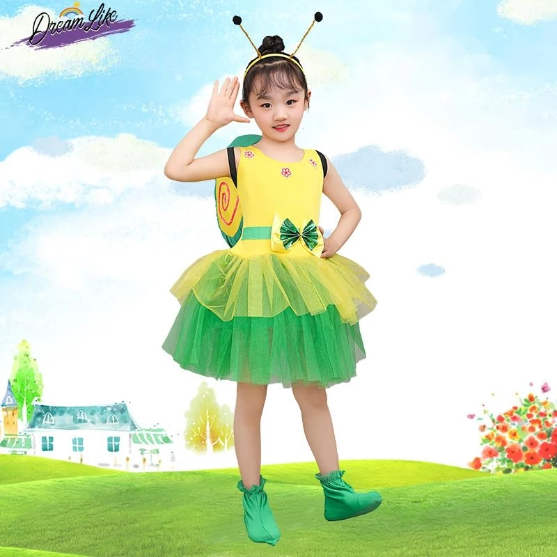 

Halloween Animal Performance Costume Snail's Dream Kindergarten Performance Cartoon Clothes Children's Stage Outfit