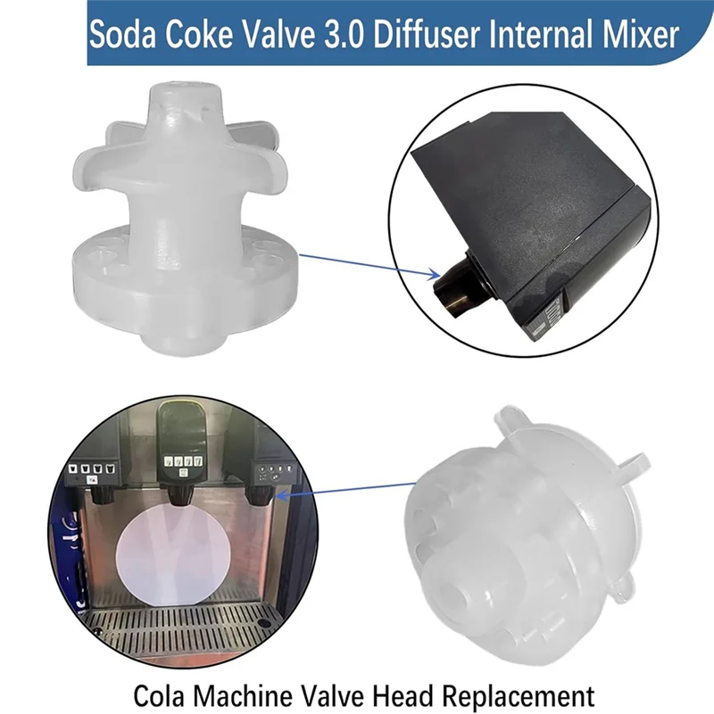 AT28-LEV コークマシン 3.0 バルブ 6 個ソーダマシン交換部品ほとんどのモデルのコーラマシン用