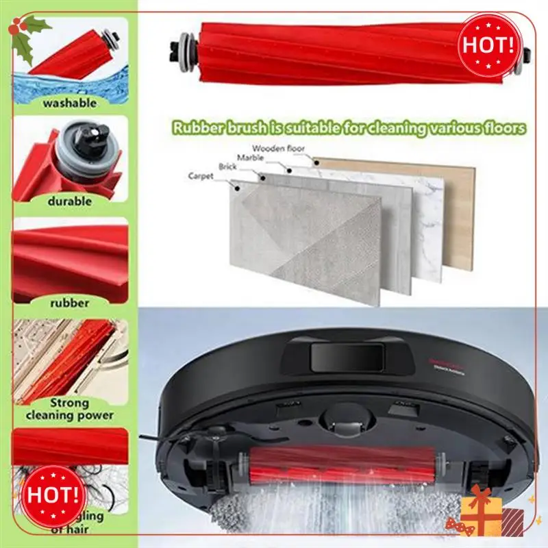 Запчасти для пылесоса ABLE для Roborock Q Revo Maxv/Q Revo S/Q Revo Pro, основная боковая щетка, мешок для пыли, фильтр Hepa, тряпки для швабры B