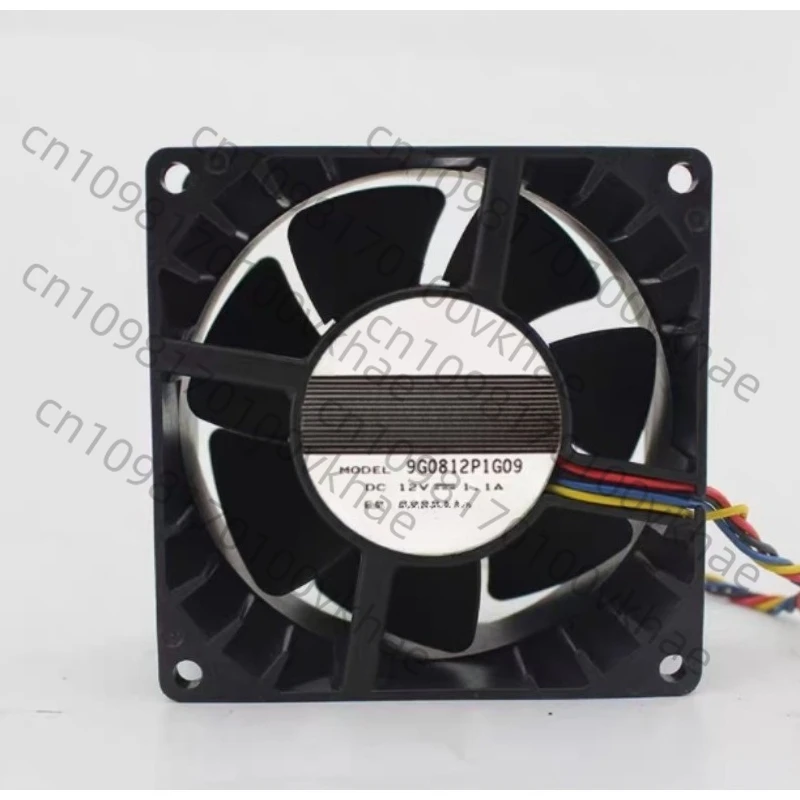 

8038 12V 1.1A high air volume temperature control server cooling fan 9G0812P1G09