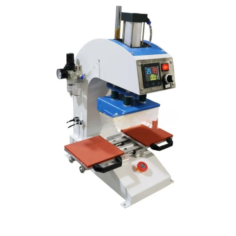 23X30cm Double Station Pneumatic Labeling Machine