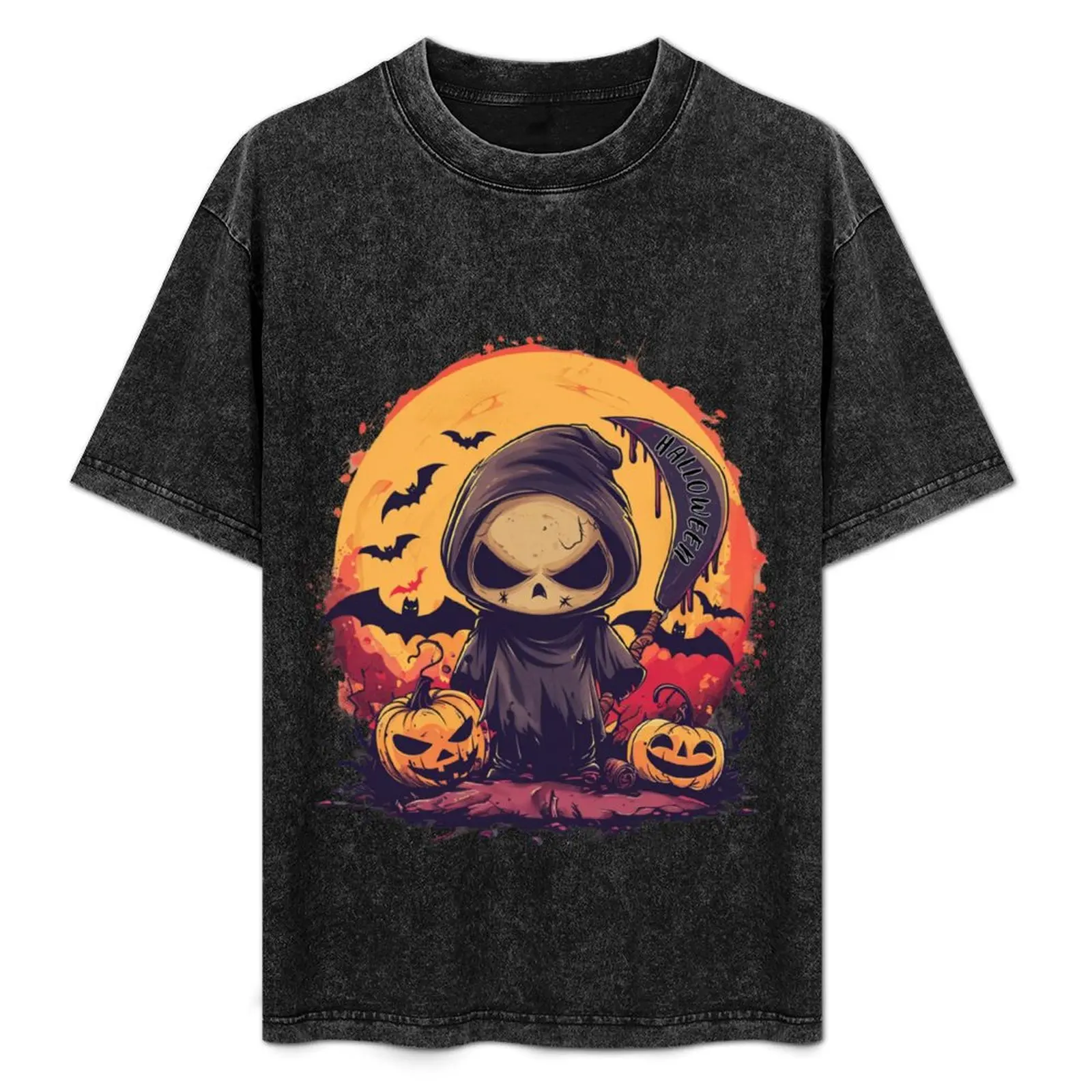 

Happy Halloween T-Shirt Casual Breathable Short Sleeve Top