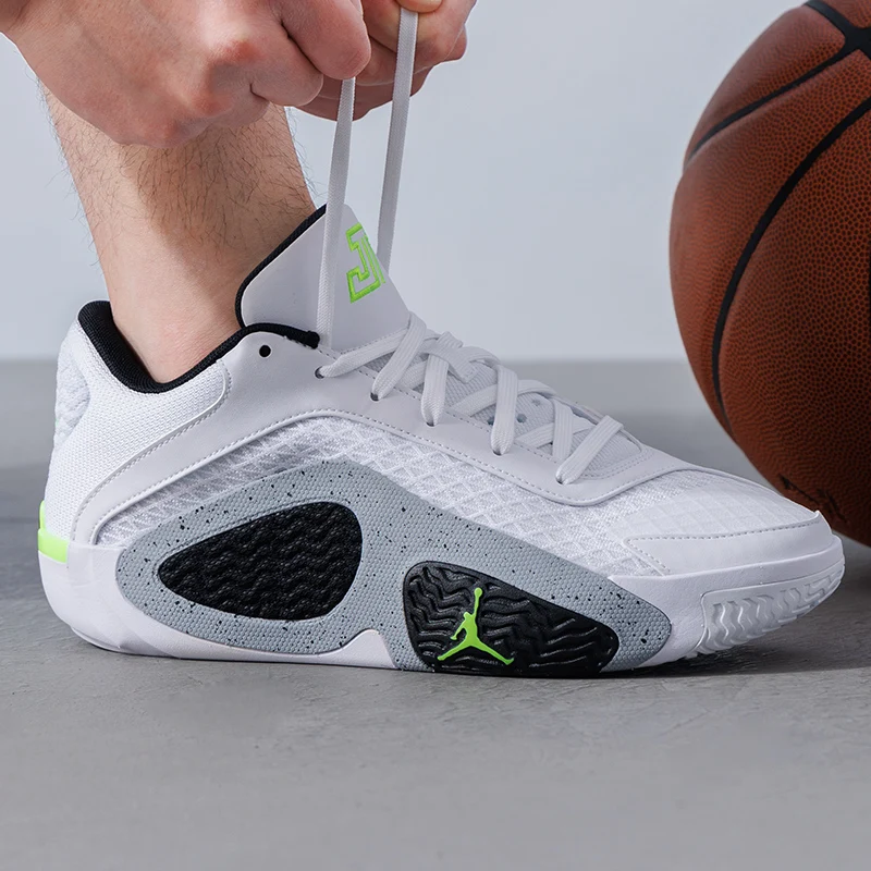 Męskie buty Nike JORDAN TATUM 2 Tatum 2 generacji amortyzowana odporność na zużycie trening sportowy rzeczywiste buty do koszykówki FJ6458-100