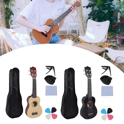 초보자를위한 우쿨렐레 기술 향상 4 현 미니 어린이 우쿨렐레 기타 3 세 이상 유치원 소년 소녀 어린이 생일 선물