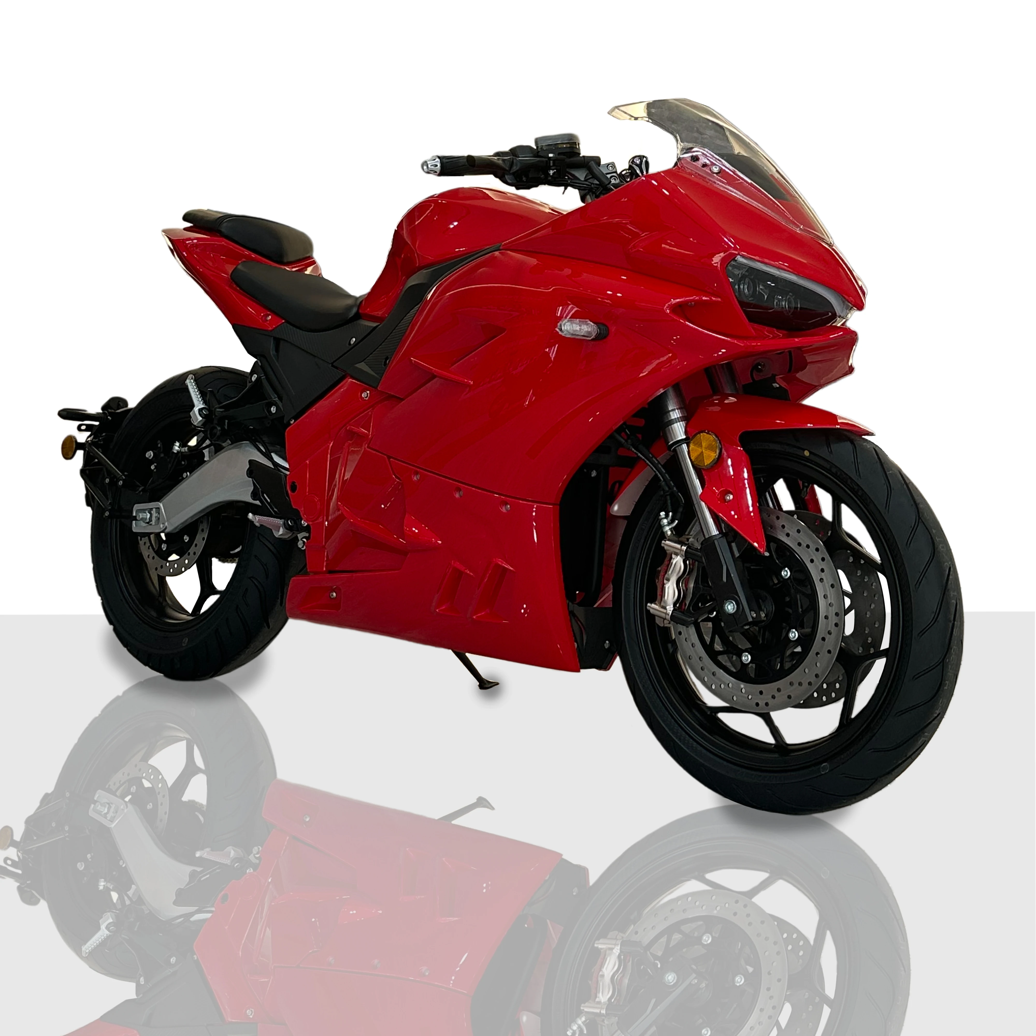 STROVAN Motorcycle Reliable Chain Drive 4000watt 17inch Wide Tire 240km Range Electric Motorcycle With 72V