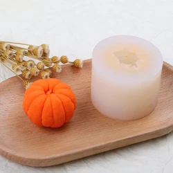 1 piece, handmade soap, small orange fruit mold, creative baked cake, chocolate aromatherapy candle, orange silicone mold