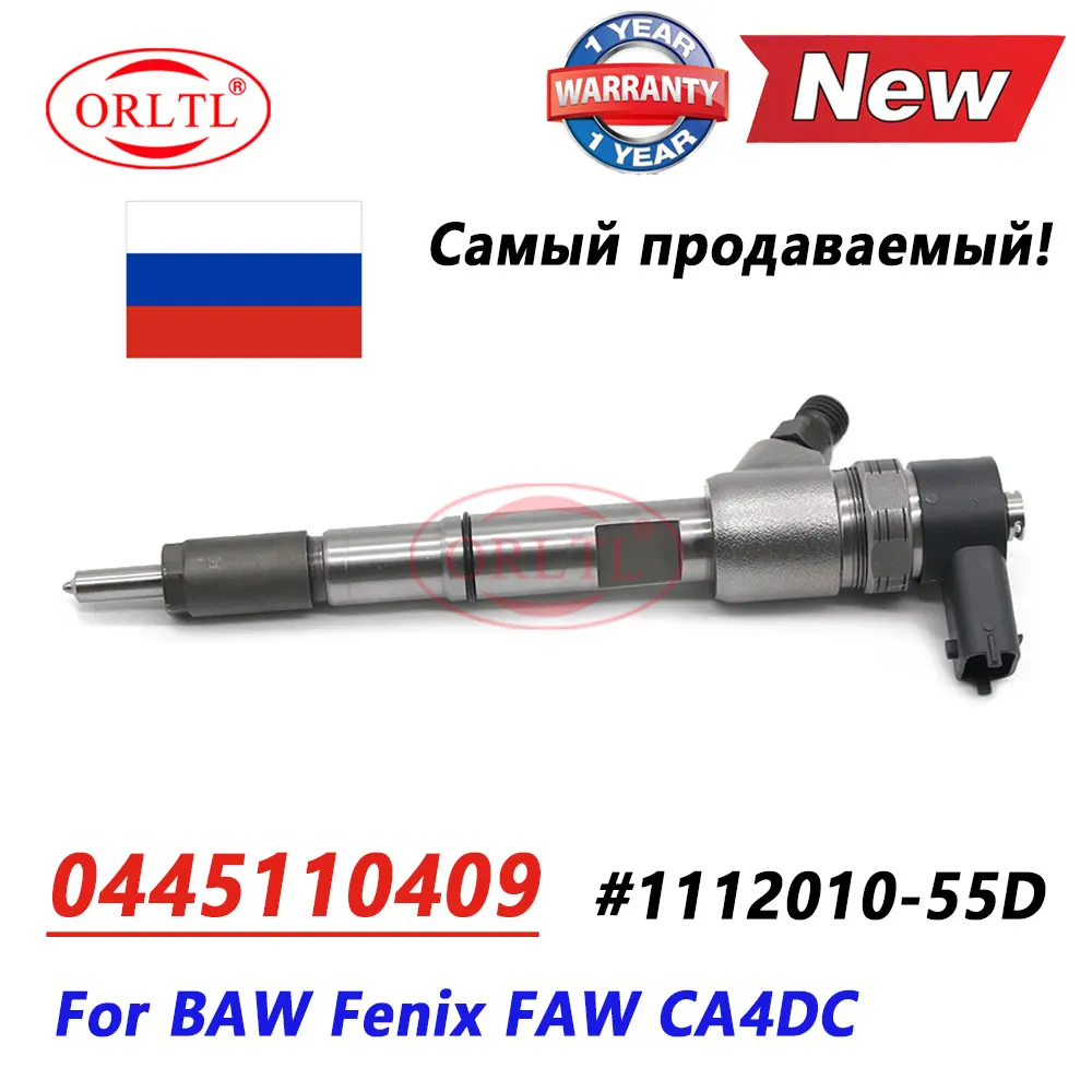 

NEW 0445110409 Diesel Injector 0445 110 409 Fuel Nozzle 0 445 110 409 For BAW Fenix FAW LD Truck 1112010-55D