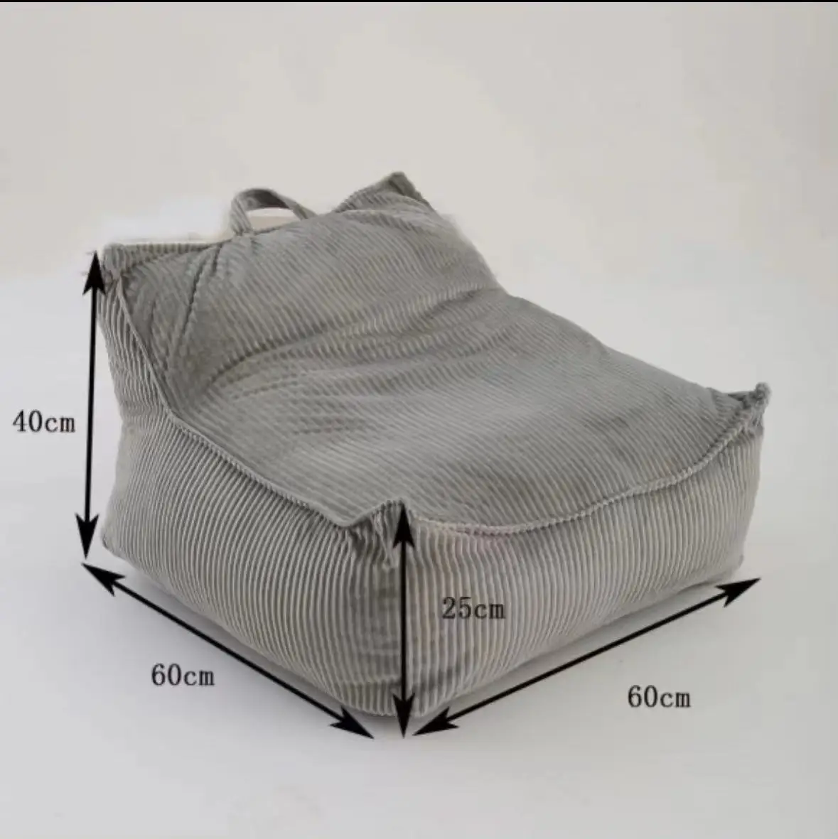 أريكة ضغط للأطفال إسفنجة مكسورة أريكة كسولة للأطفال غرفة المعيشة حصير كرسي خلفي فردي كبير الحجم غير رسمي #5