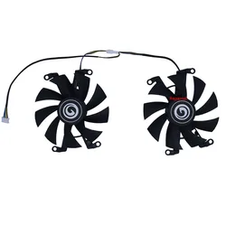 2Pcs/Set,Video Card Fan,For Nvidia GALAX CMP 50HX,Mining Card Cooling,Cards Cooler Fan