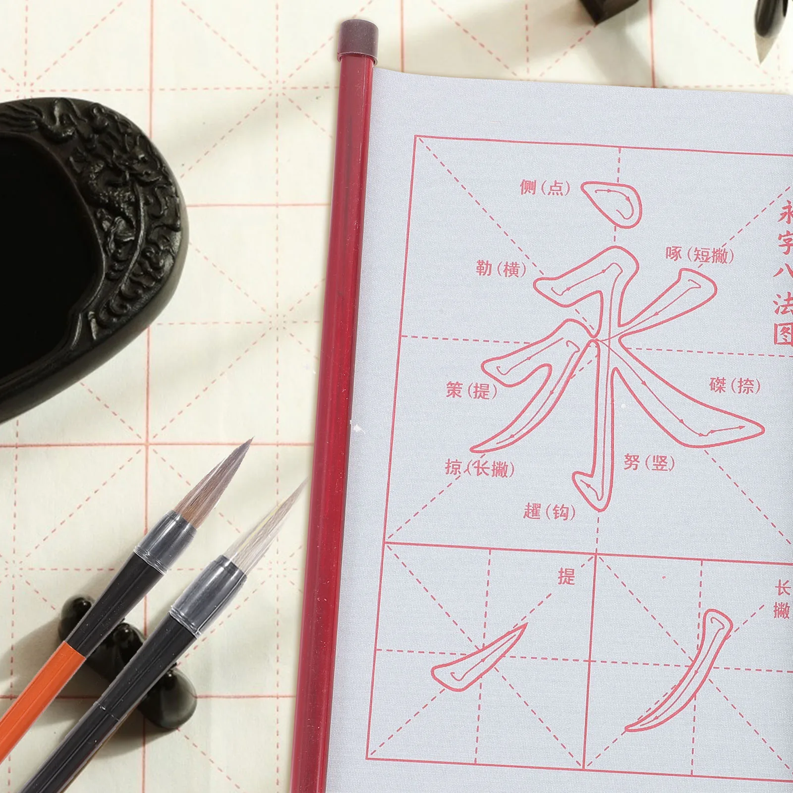 1Set Water Writing Cloth Set Premium Eco Friendly Calligraphy Practice Tools for Kids Students Adults Artists Disappearing Ink