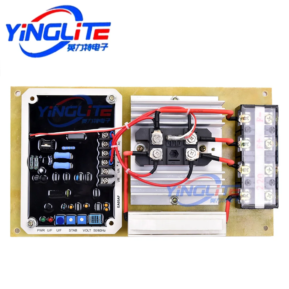 

Automatic Voltage Regulator Excitation Regulator Module with Rectifier Single Phase 75A Parts