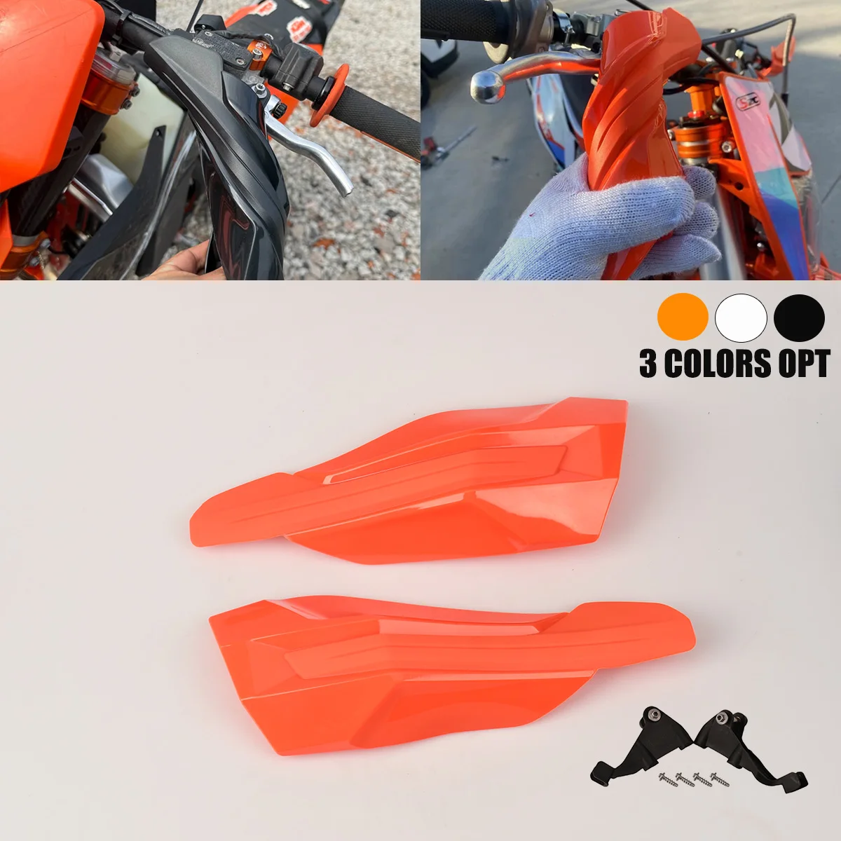 

2014-2023 Motorcycle Hand Handlebar Handle bar Guards Handguard For KTM 50-500 XC/XCF/XCW/SX/SXF /EXC/EXCF/TPi/6D