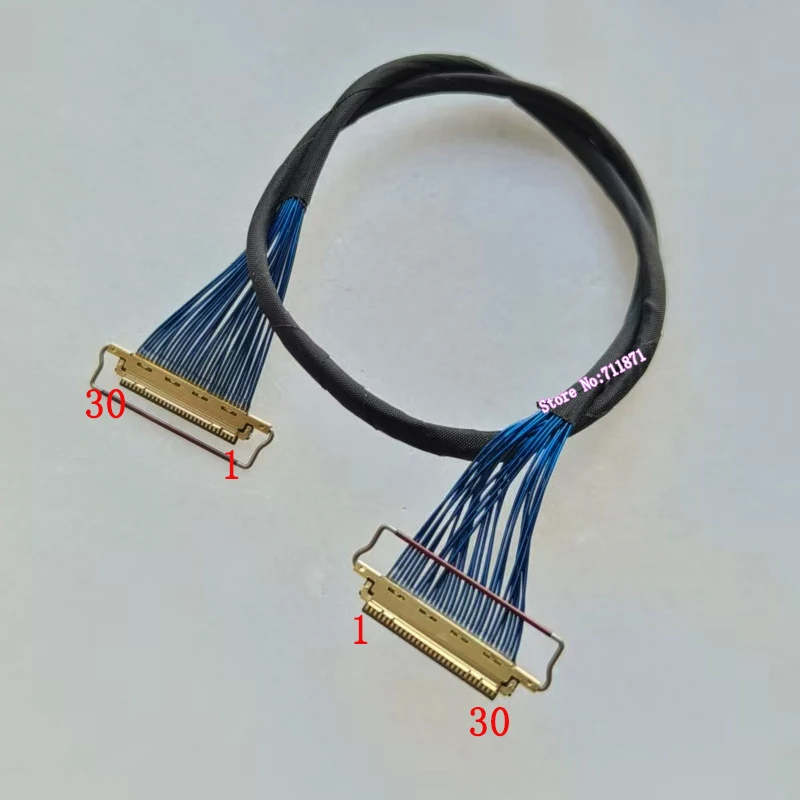30P to 30Pin Double 20453 030T Screen cable Line For 20455-030E 20 Pin 2 Two 20453 020T Screen Line Cord Wire 20453 020T 030T