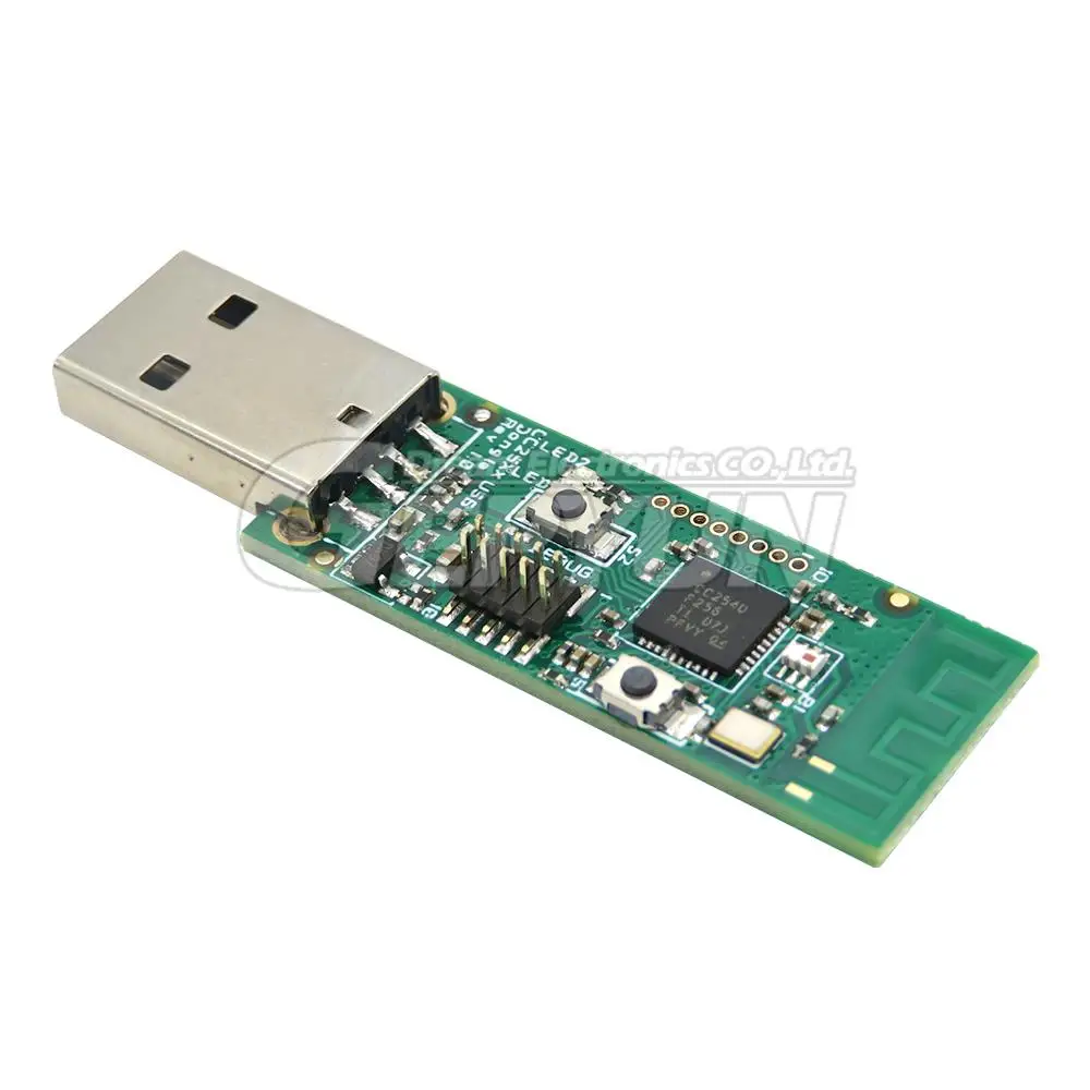 Wireless Zigbee CC2540 Sniffer Bare Board USB Interface Dongle Capture Packet Sniffer Board Debug Pin Bluetooth 4.0 BLE Adapter