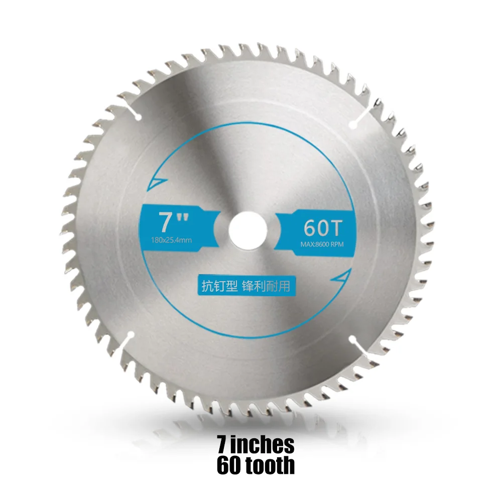 Lame de scie circulaire électrique disque de coupe du bois, accessoires de meuleuse d'angle 180/230MM 40/60/80T outils de scie circulaire compacts 1 pièce