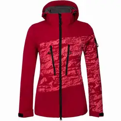 2023 New Womens Outdoor Windbreaker Waterproof Softshell Fleece Jacket 8009