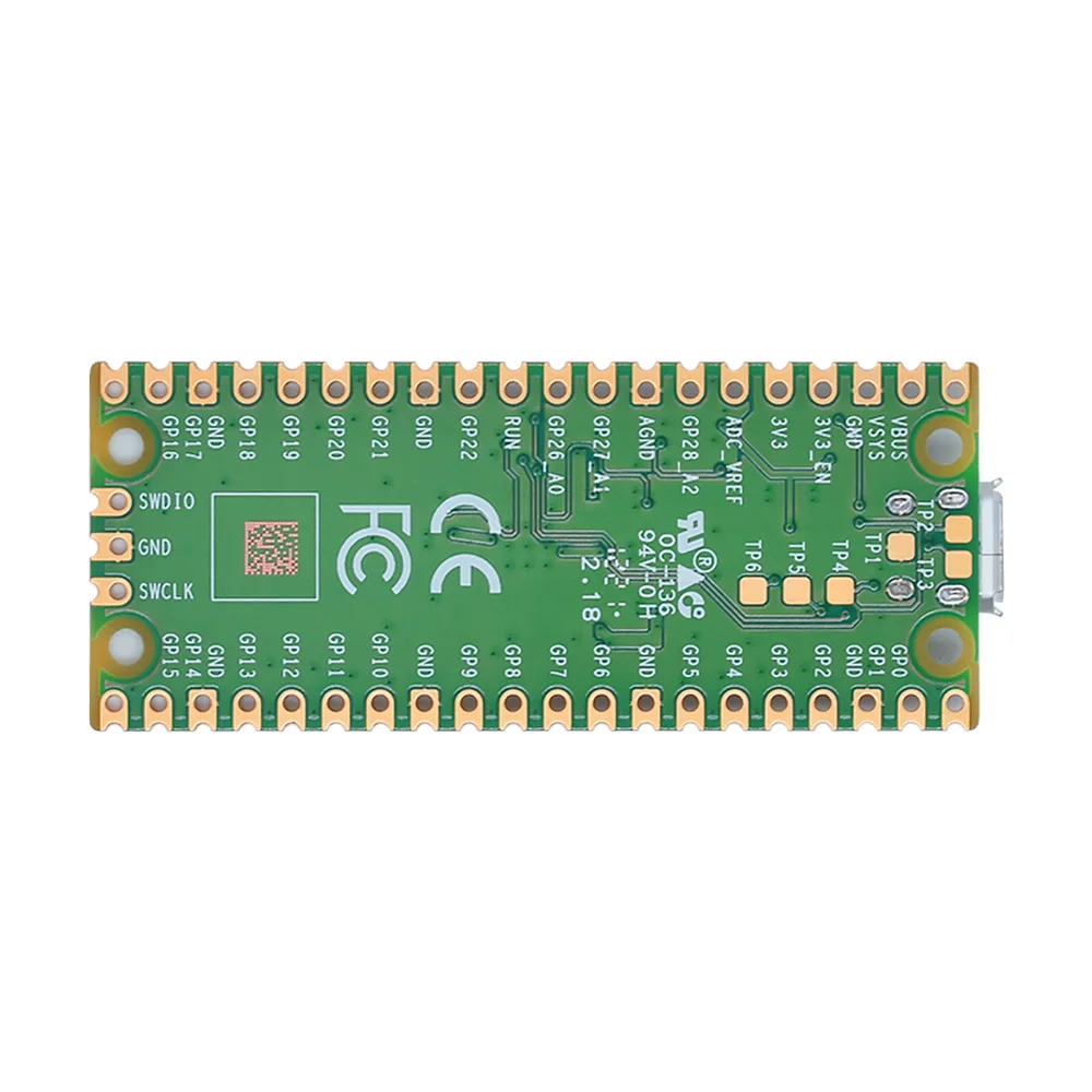 Raspberry Pi Pico Development Board A Low-Cost High-Performance Microcontroller Board RP2040 Cortex-M0+ Dual-Core ARM Processor