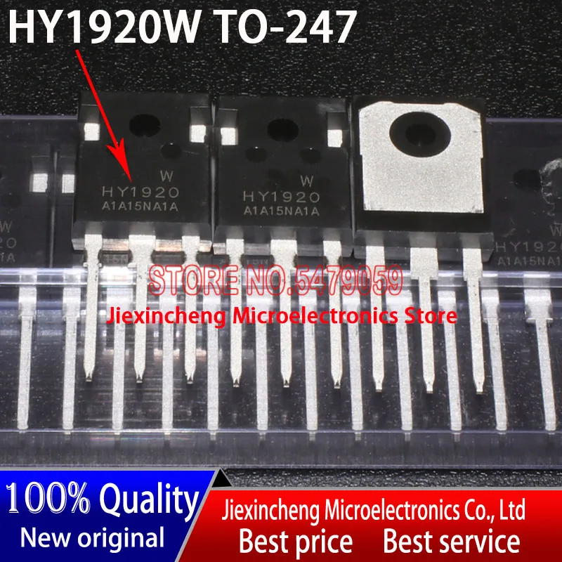 新しいオリジナルのmosfet、hy1920w、hy1920、to247、200v90a、ロットあたり10個