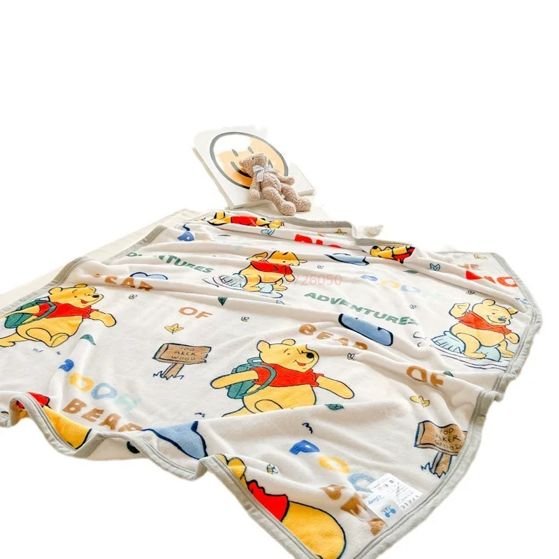 Coperta di classe A per bambini Disney Cartoon Coperta di velluto di seta di latte addensato Coperta di velluto di seta per bambini Coperta per pisolino per asilo