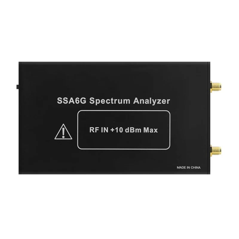 REPLA-HAMGEEK SSA6G 35Mhz-6200Mhz RF Spectrum Analyzer RF Multimeter Spectrum Explorer dengan Layar Sentuh Antena HT6