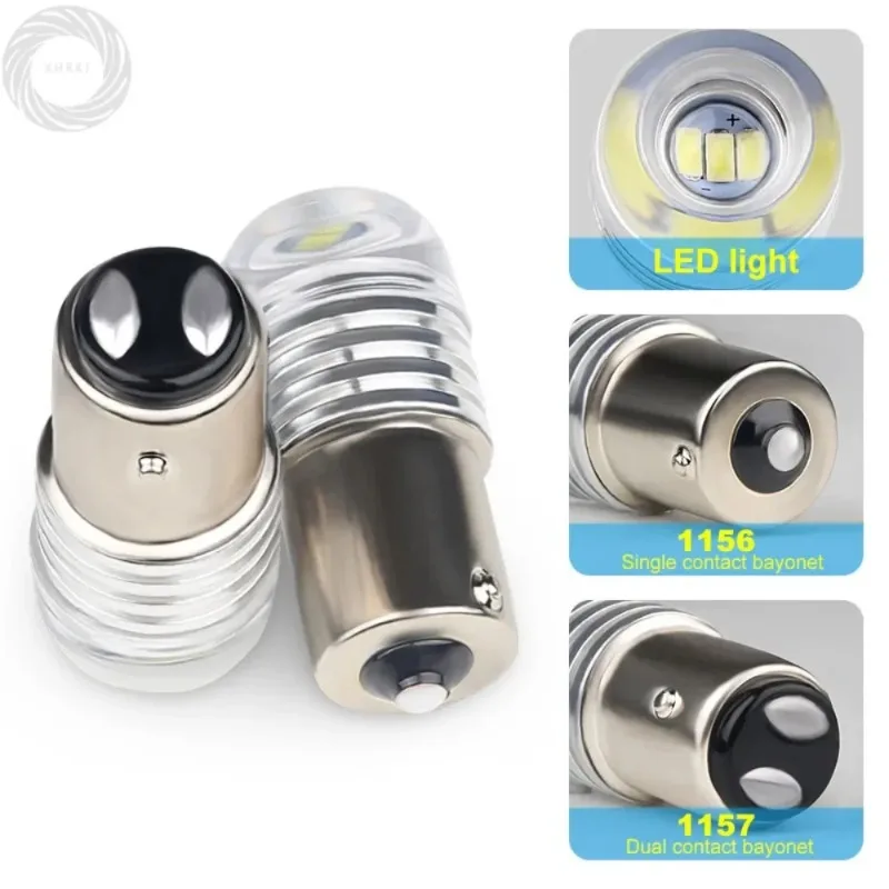 Lyr luz de freio de sinal de volta de motocicleta 1156 flash 1157 flash led s255630 luz de sinal reverso de freio traseiro 7440 7443 lente côncava