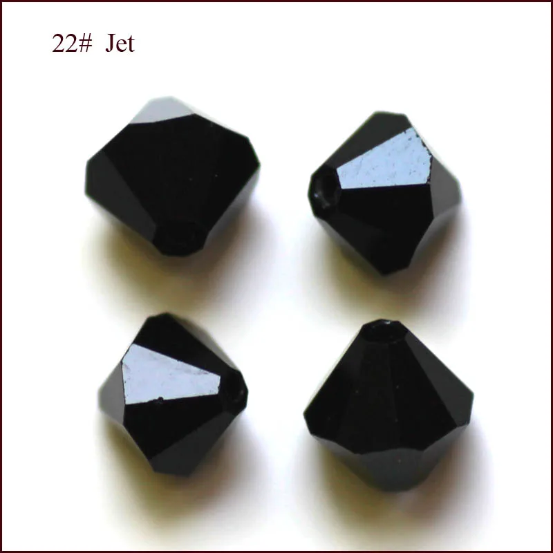 StreBelle AAA Kristall Doppelkegel Perle 5301 200 TEILE/LOS 3MM 4MM 5MM 6MM 8MM 10MM Tschechische Lose Facette Glas Perlen für DIY Schmuck Machen – Detail 25