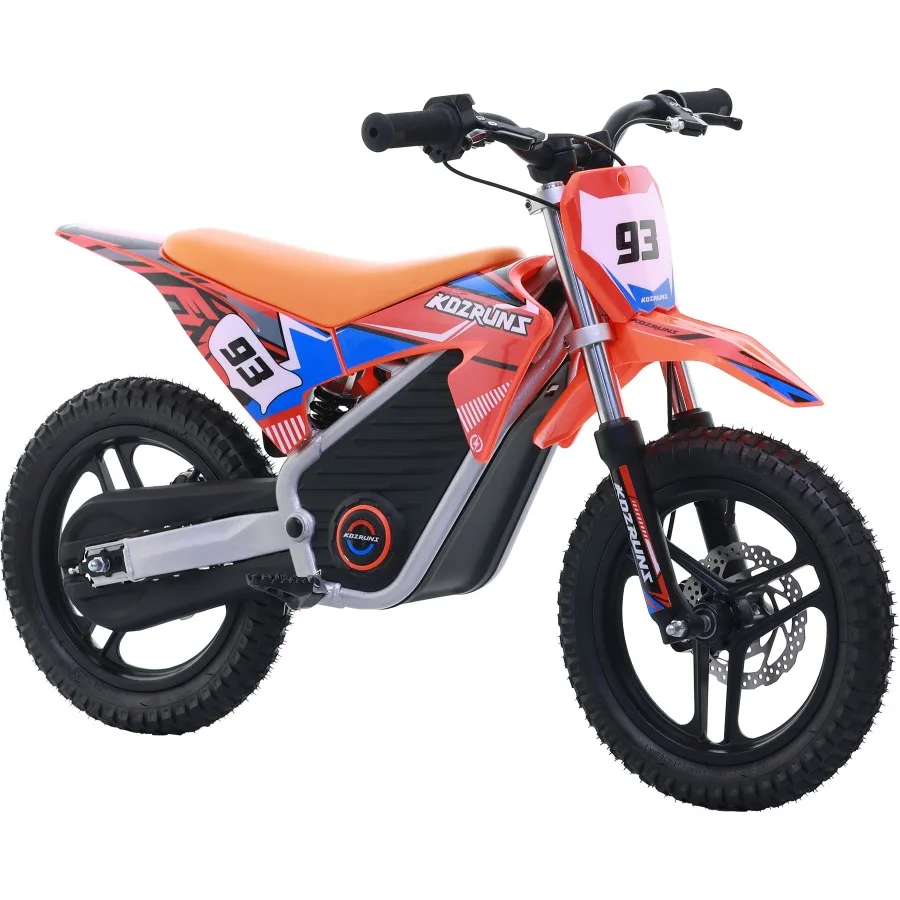 MXE350 Motocross Bike For Aged 48 350W Internal Transmission Chassis Maximum Driving Range Of 18km RGB Support Front And Rear S
