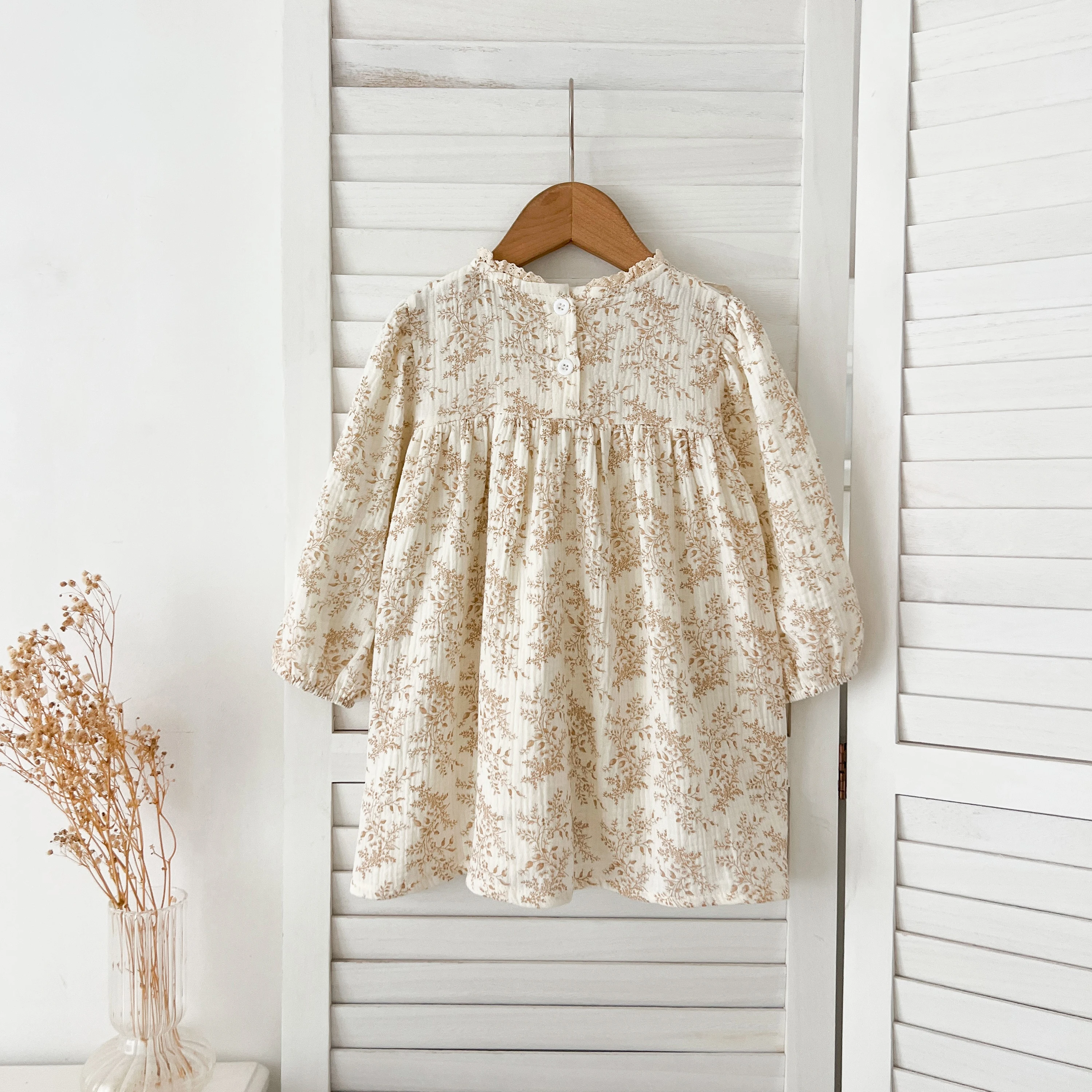 Neue Schwestern Kleid Infant Baby Mädchen Spitze Kragen Kleid Strampler Kinder Mädchen Vintage Blumen Prinzessin Kleid Familie Kleidung Strampler – Detail 38