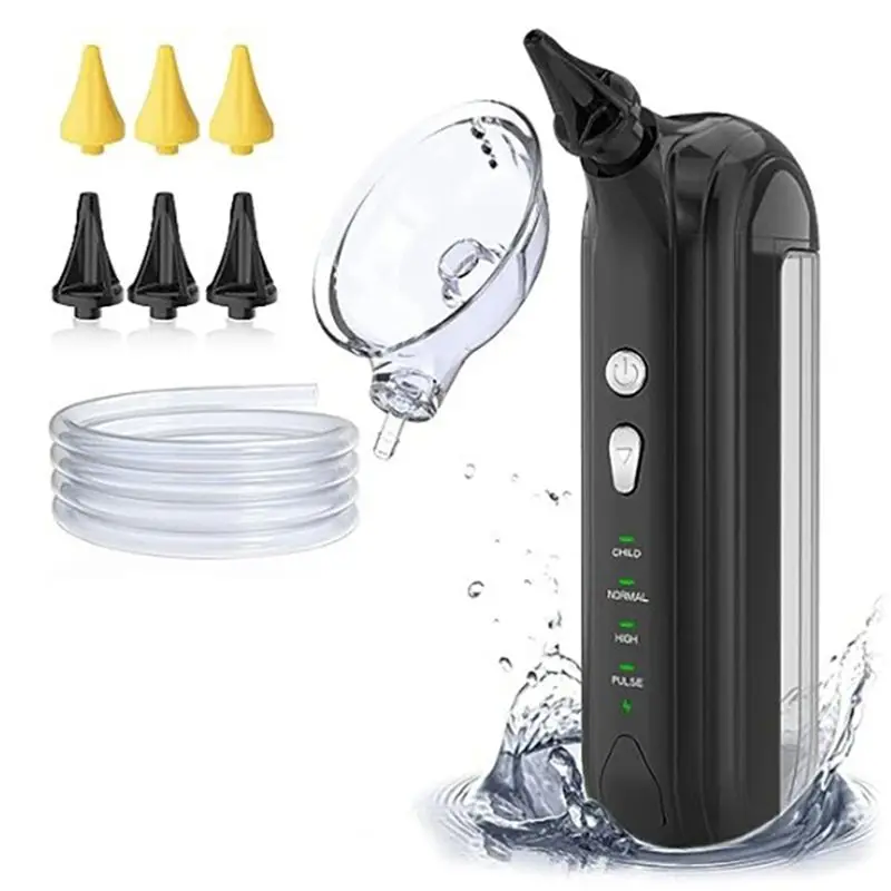 WORTHOWN-High-End Ear Cleaning Wax Removal Set With Earwax Bottle Tools Magic Machine Kit Hand Use Water Cooling System Care