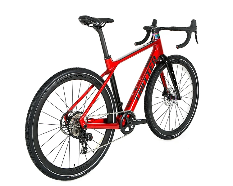 TWITTER The New Gravel X APEX 11S Hydraulic Disc Brake700C*40C Carbon Fiber Road Bike Fully Hidden Internal Cable gravel bicycle