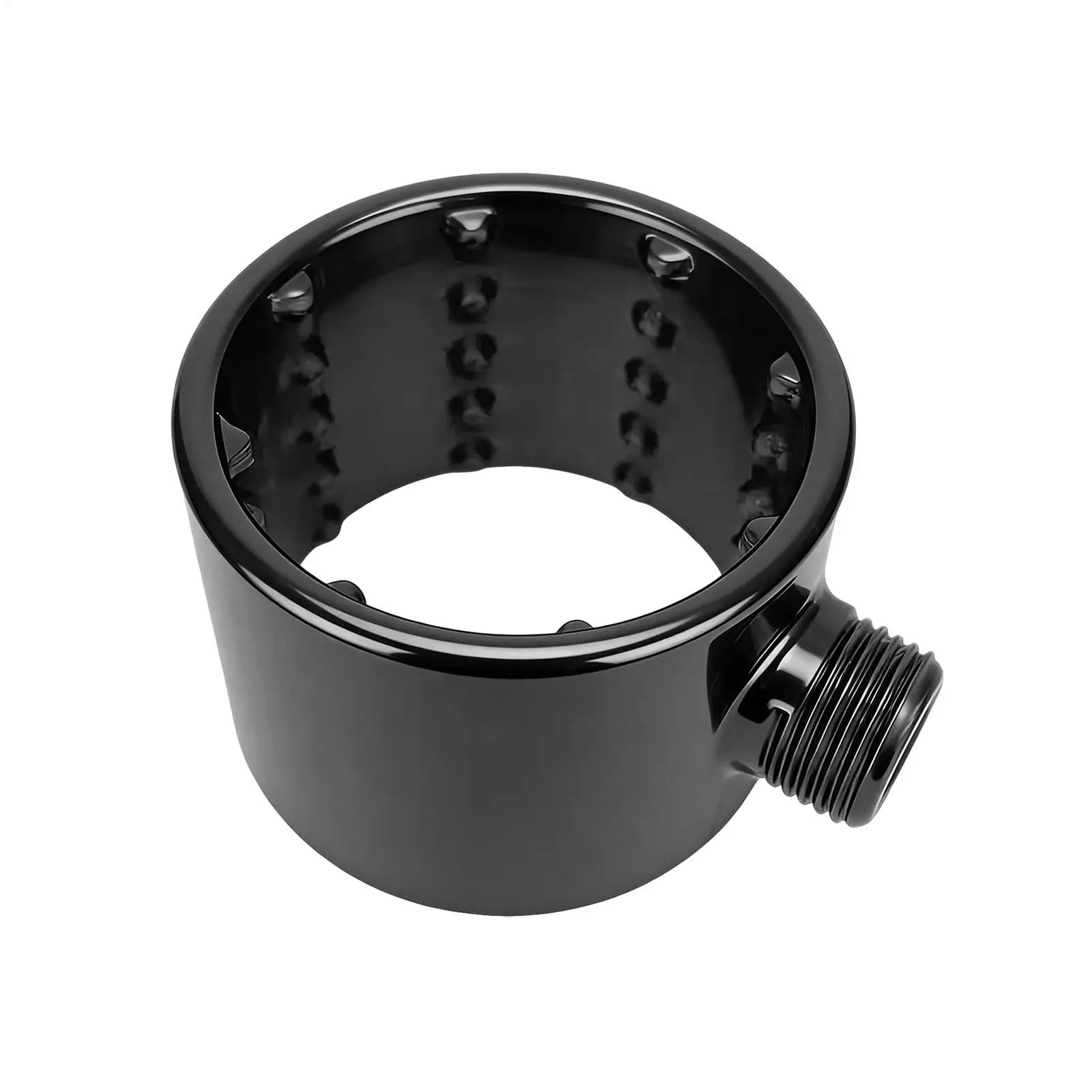Shower Head Powerful Supercharging Hydromassage 360-Degree Ring Water Spray Spiral Nozzle All-round Cleaning for Men Adults