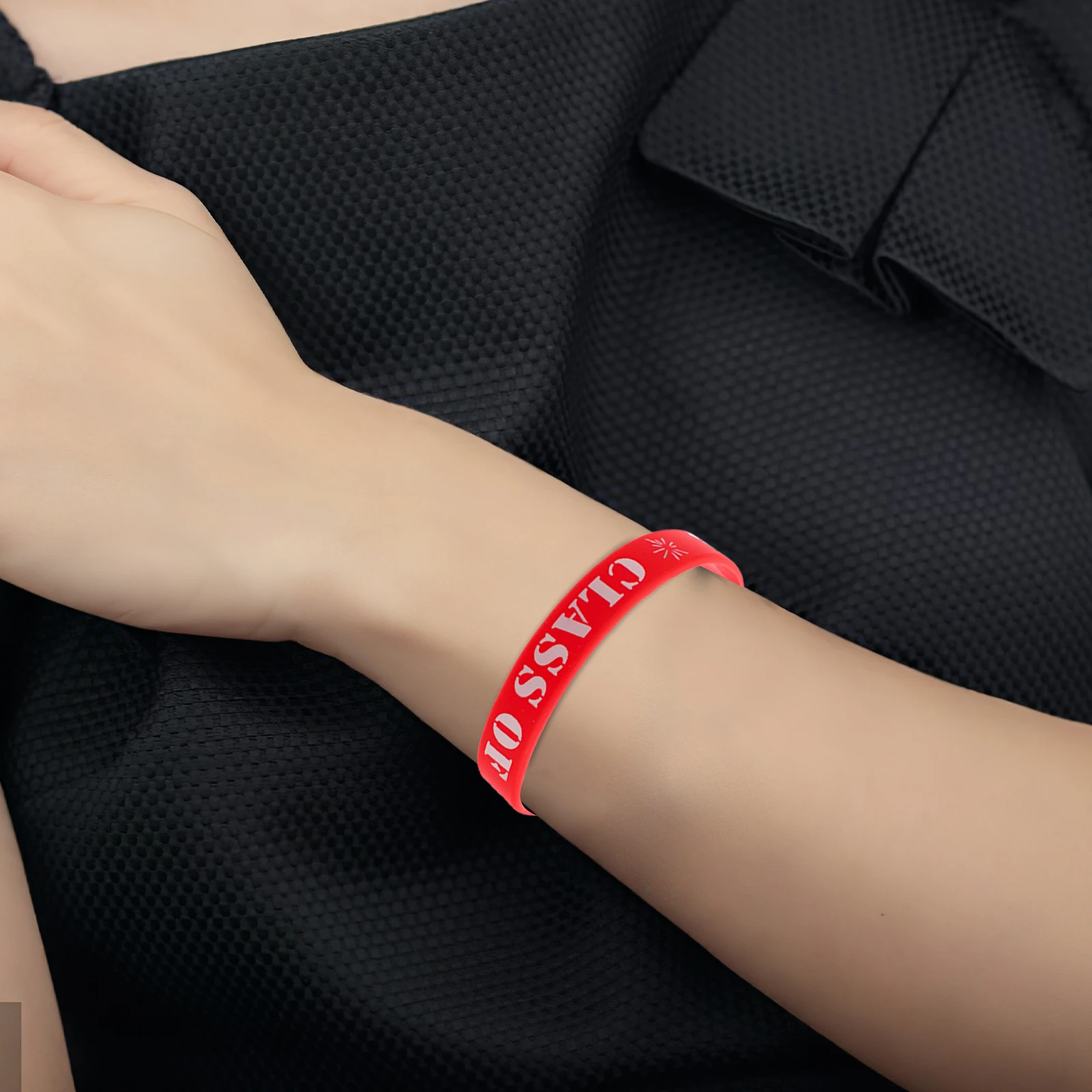 

10 Pcs Graduation Celebration Bracelet Silicone Decorative Bracelets Decorate Bulk Silica Gel Wristbands Student