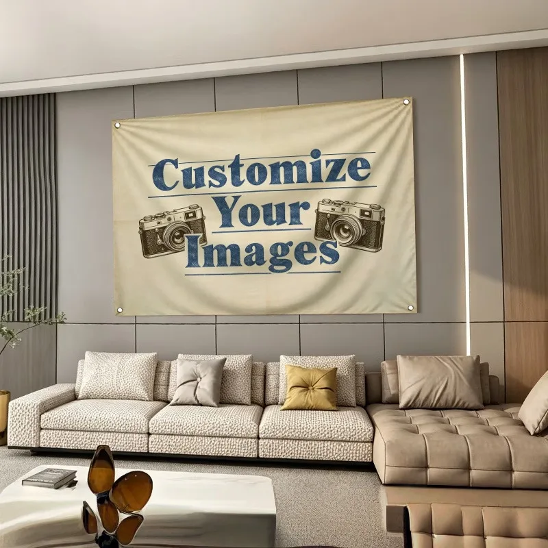Custom Advertising Flags Crafted For Labor Day Christmas Holiday Gatherings Are Durable Under Sunlight For Advertising Promotion