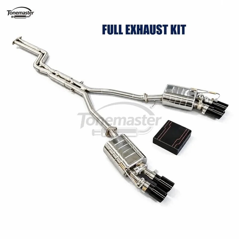 SS304 Cat-Back Exhaust for BMW Z4 E89 3.0T 2009-2016 TIG Welded Mandrel Bent Bolt on Performance Tuning